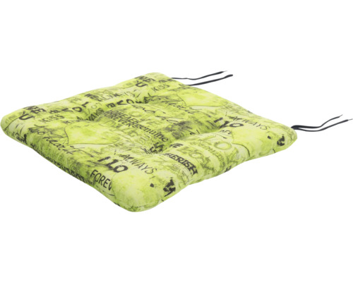 Doppler Elegant zitkussen 45x45x4 cm groen
