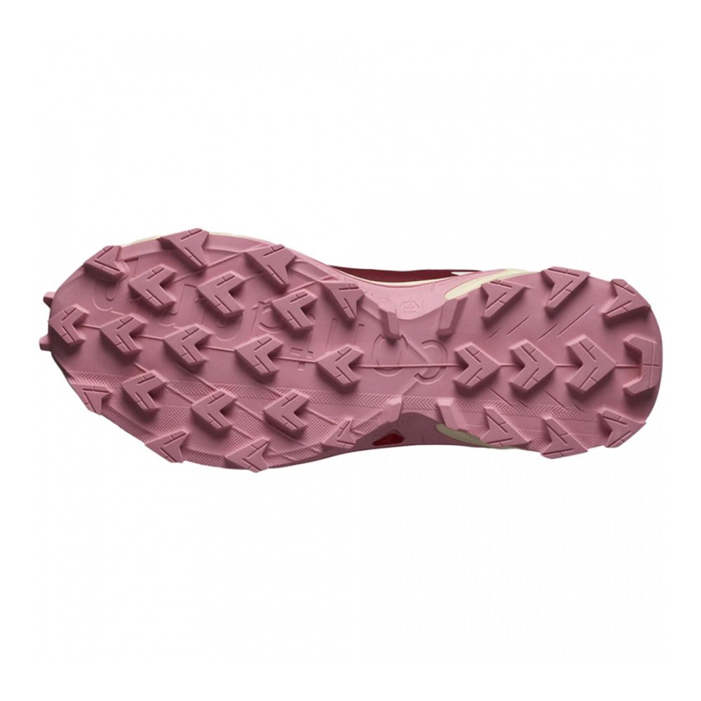 Salomon SUPERCROSS 4 GTX W - Chaussures trail Femme cow hide/syrah/blush