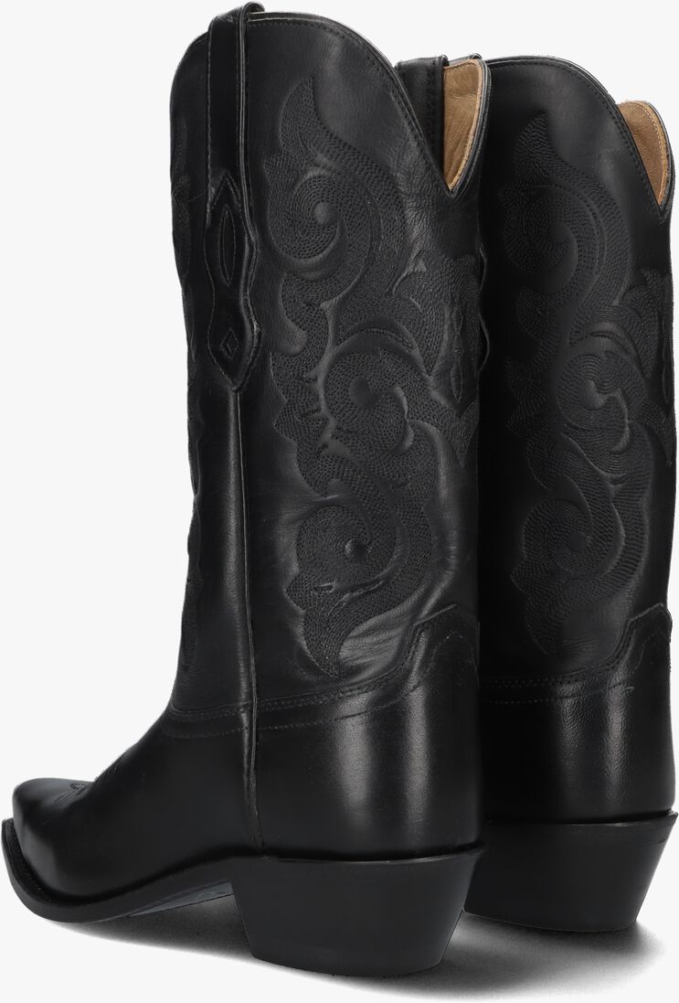 BOOTSTOCK zwarte bootstock cowboylaarzen black treasure women