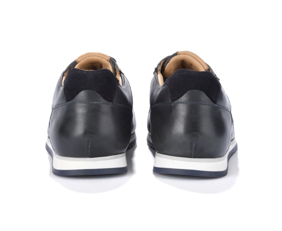 Sneakers homme Navy Patiné - WAYGARA