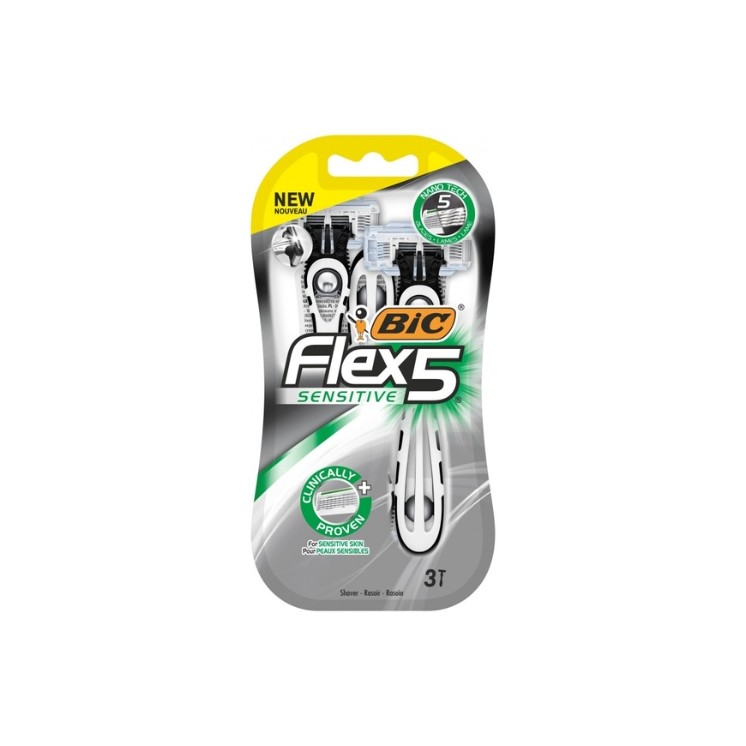 BIC Flex5 Sensitive Rasierer 3 Stück
