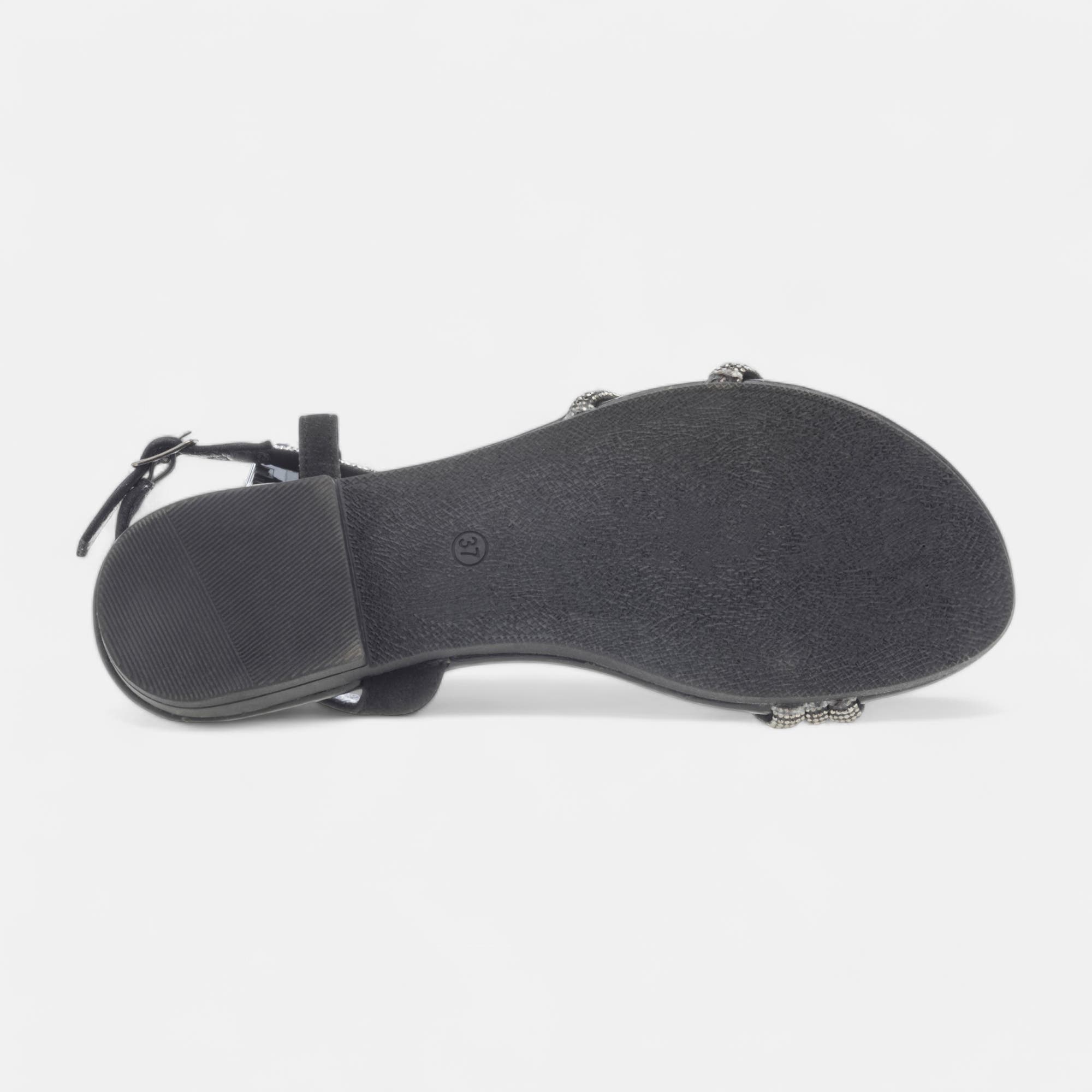 Nu-pieds Femme noir
