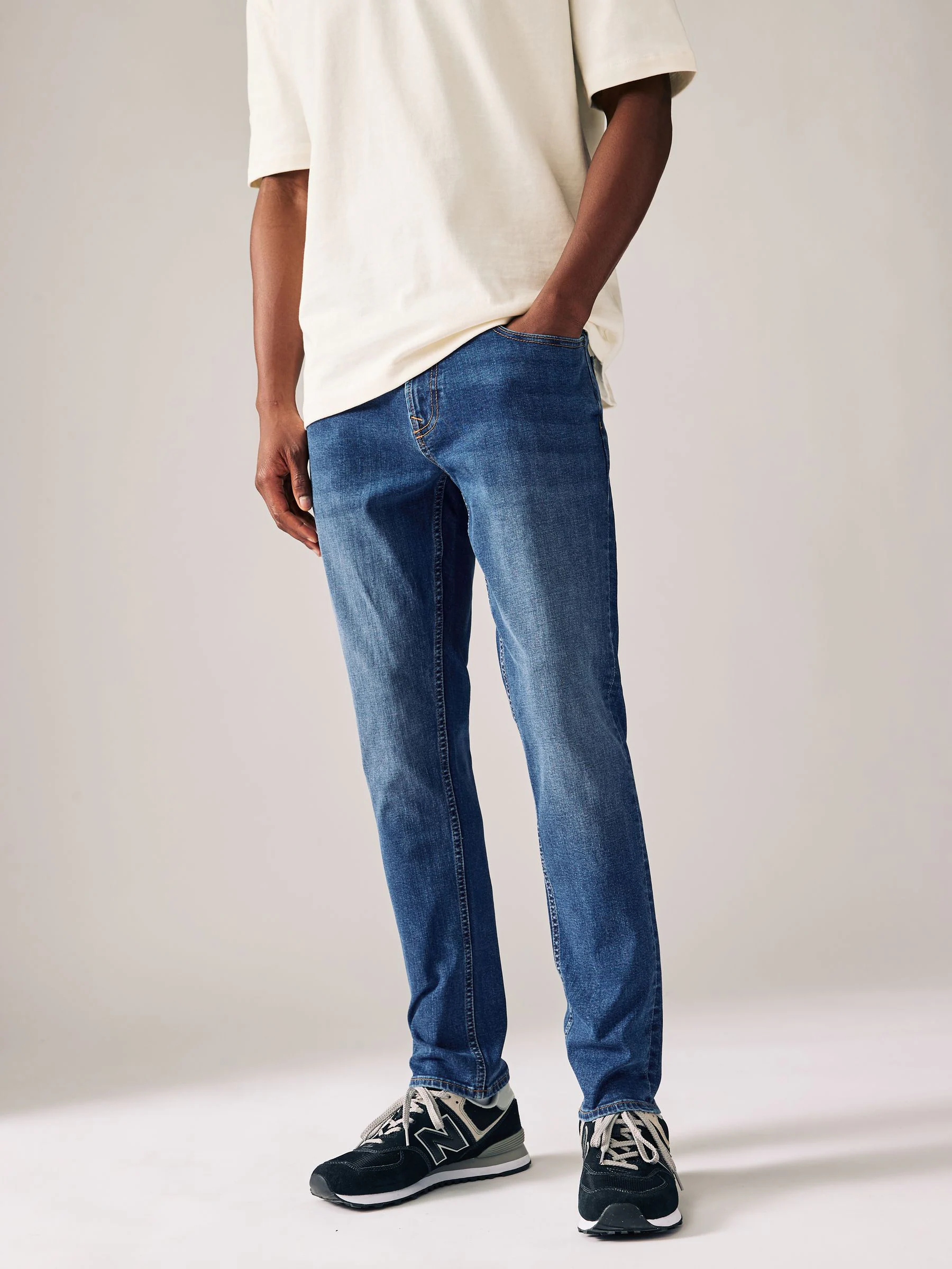 Blue Authentic - Enkele - Skinny fit klassieke stretchy jeans
