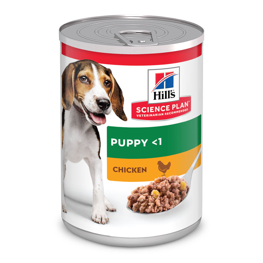 Hill's Science Plan Puppy Chicken Can para Cães