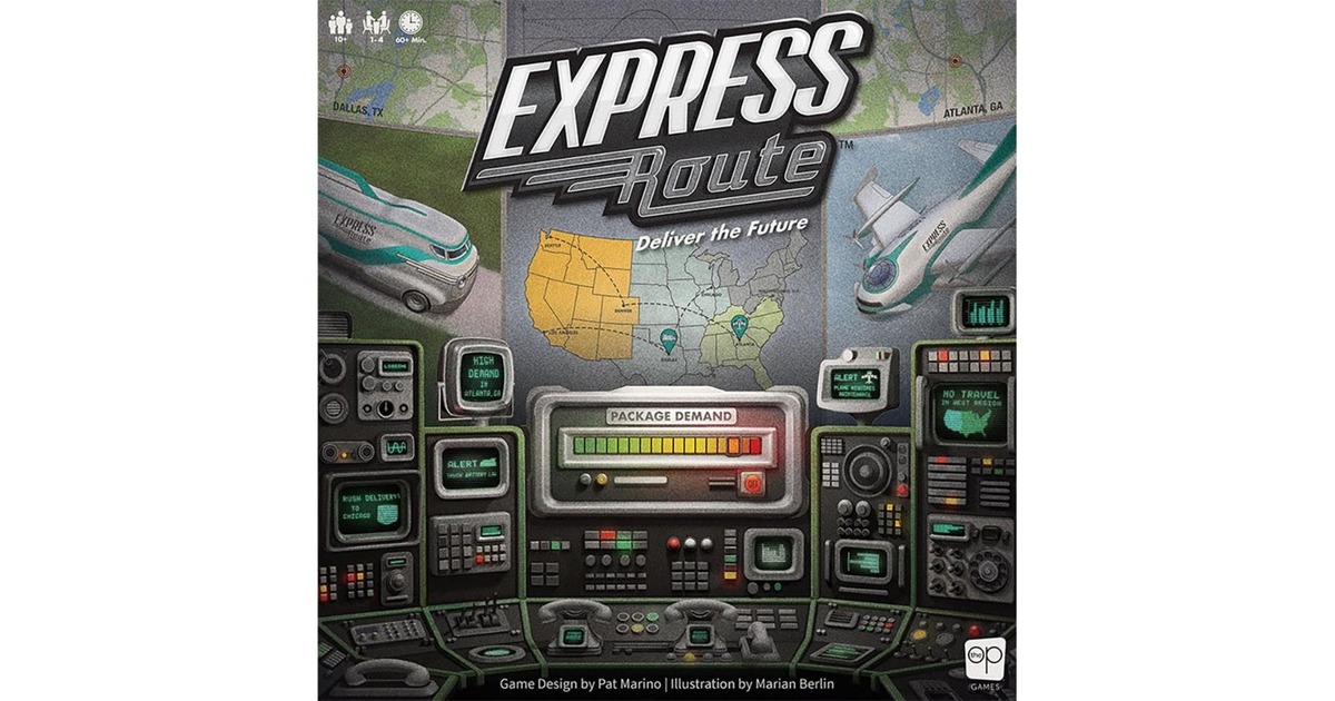 European Player NetworkExpress Route Bordspel  (Engels, 1 - 4 spelers, 60 minuten, Vanaf 10 jaar)
