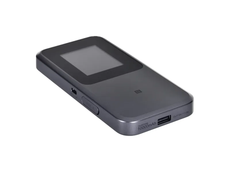 ZTE MU5120, Cellulær netværksmodem, Sort, Wi-Fi 6 (802.11ax), Batteri, 33 W, 159 mm