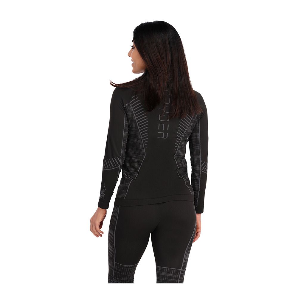 Spyder MOMENTUM - Sous-couche Femme black