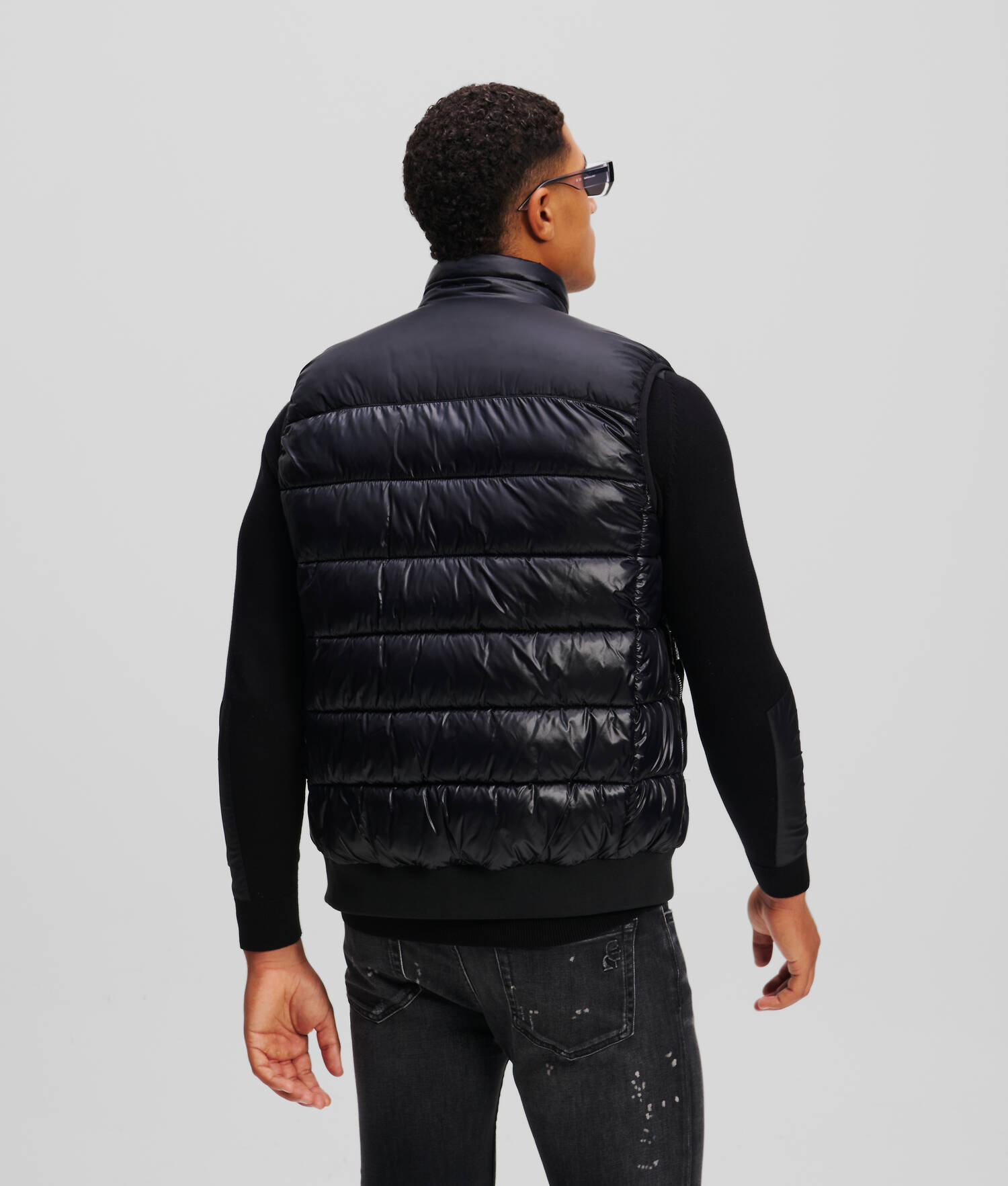 GILET MATELASSÉ - Noir