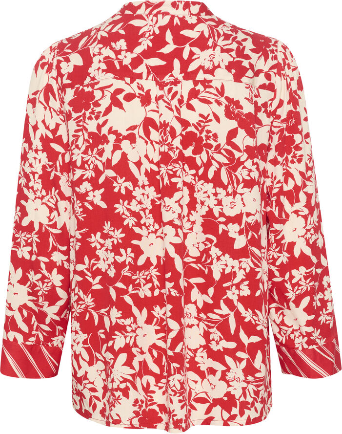 Culture CUmay Shirt Red flower mix