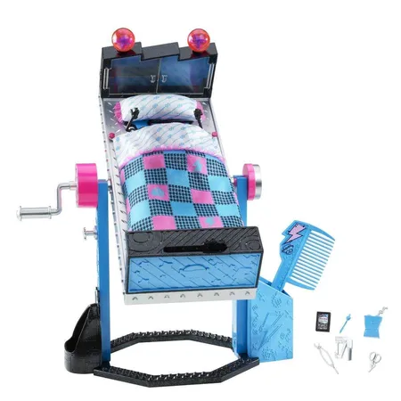 Mattel Monster High Frankies Spiegel-Bett, Möbel