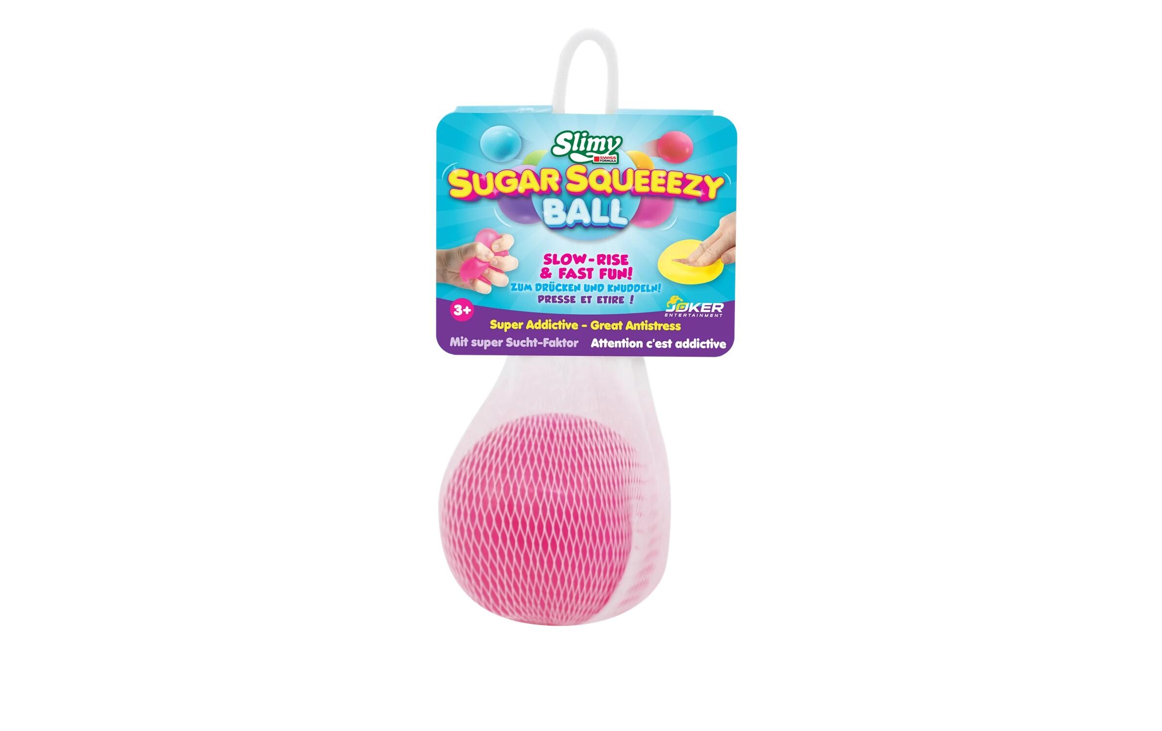 Knetmasse Mini Sugar Squeeezy Ball assortiert, 1 StückKnetball