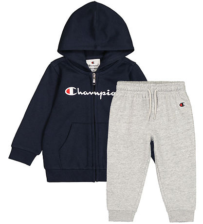 Champion sweats?t - Hooded Full Zip - Sky Captain