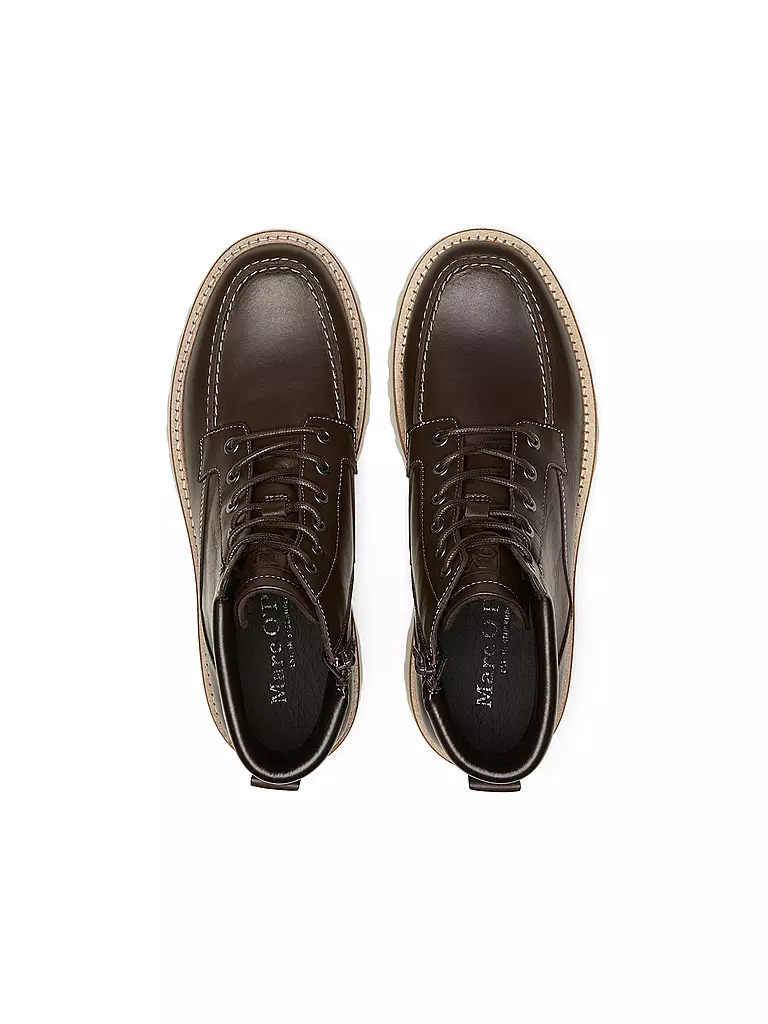 MARC O'POLO Schnürboots braun