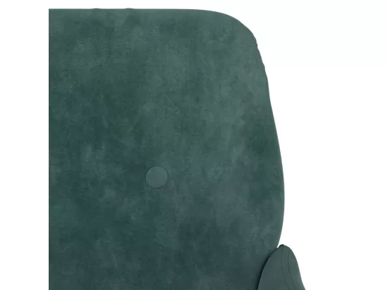 Banc Vert foncé 108x79x79 cm Velours