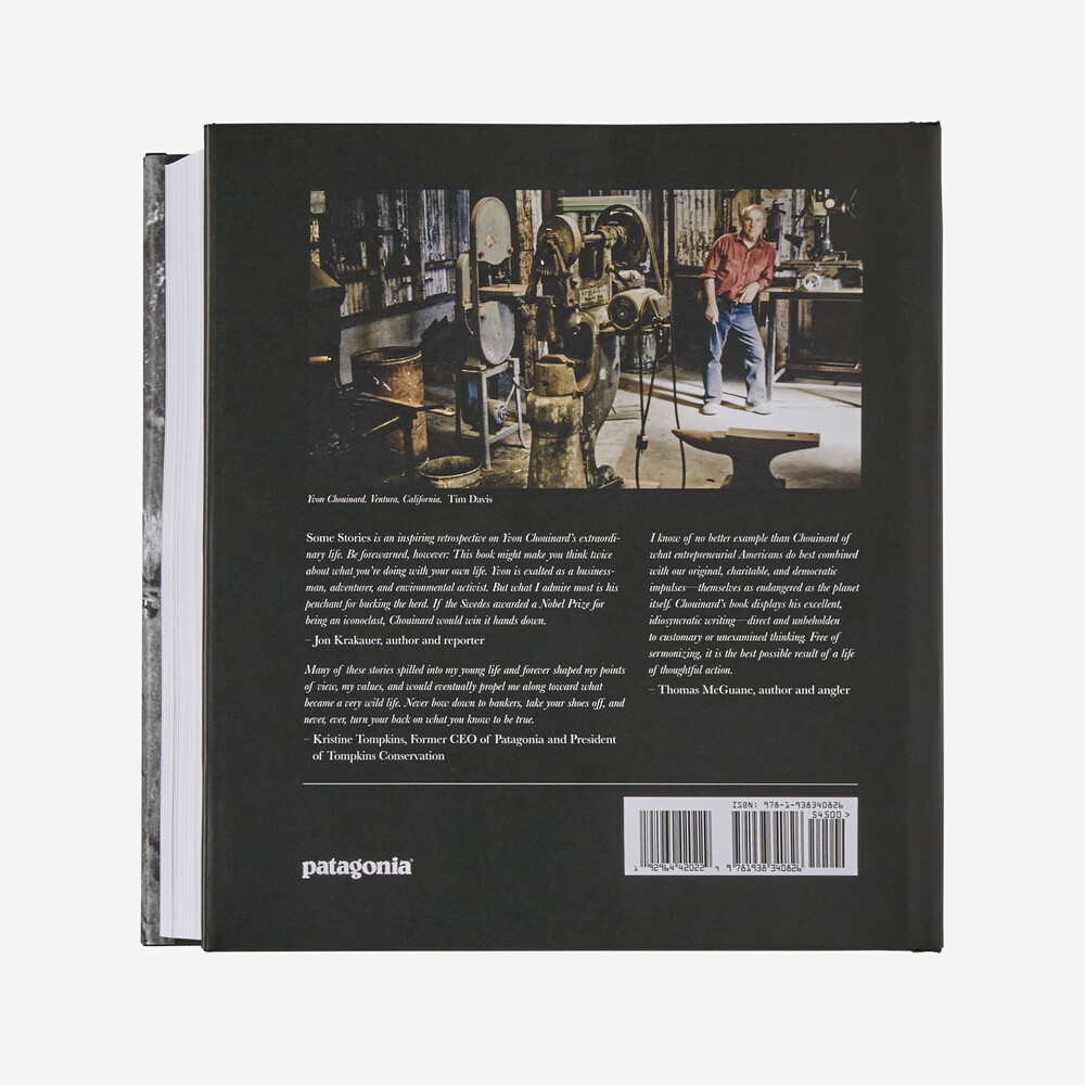 Einige Geschichten: Lehren aus der Schnittstelle von Wirtschaft und Sport von Yvon Chouinard (gebundenes Buch, erschienen bei Patagonia)