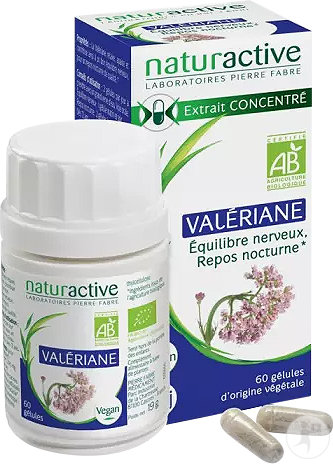 Naturactive Valériane Bio Complément Alimentaire 60 Gélules