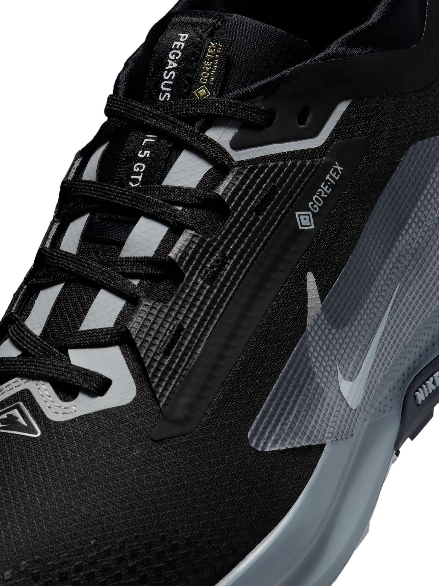 Zwart/grijs - Nike Pegasus Trail 5 GORETEX Trail hardloopsneakers