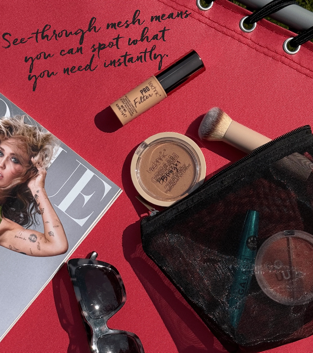 Technic Cosmetics - Duo de Bolsas de Maquiagem Pack it Up!