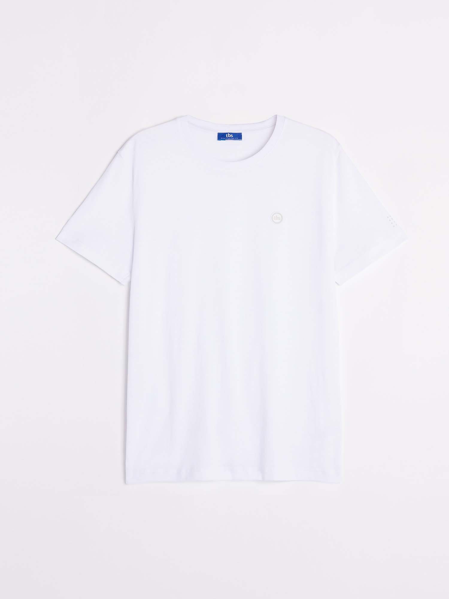 Tee Shirt Homme Manches Courtes Blanc