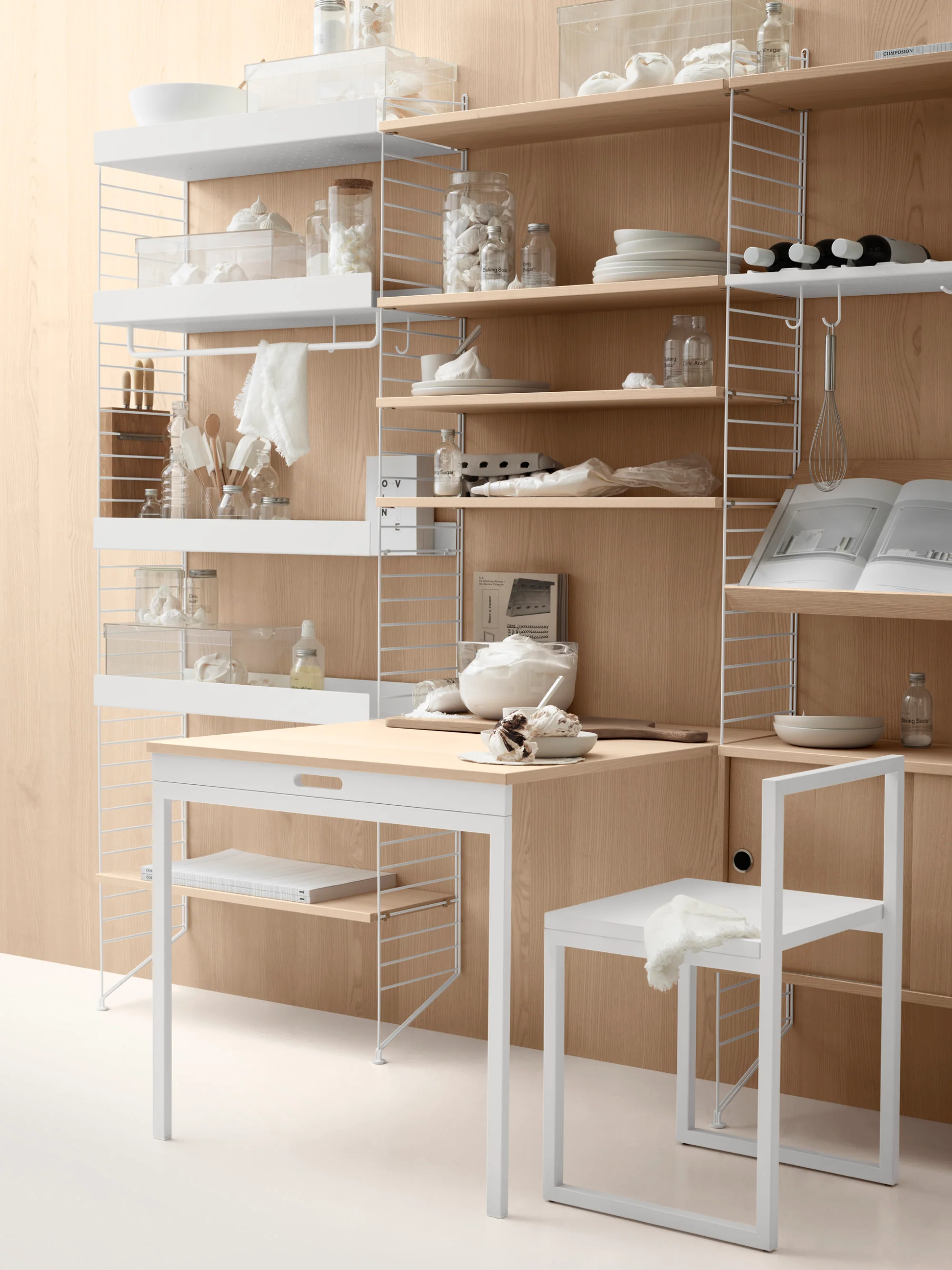 Inklapbare tafel String System