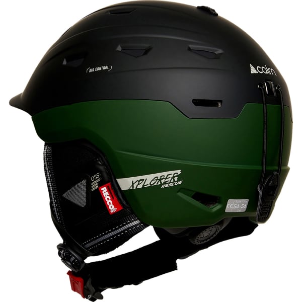 Casque de ski CAIRN XPLORER RESCUE DARK FOREST