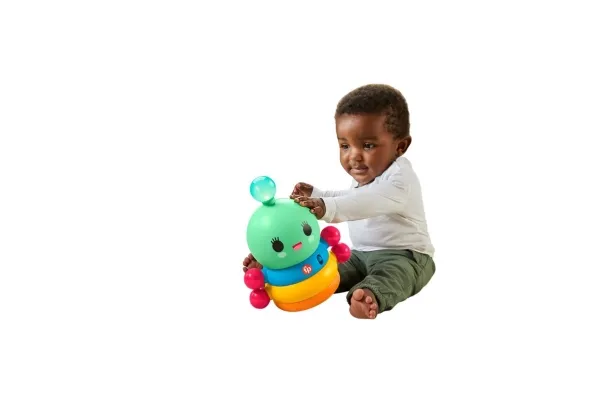 Fisher Price FWY Bop & Wobble Rainbow Worm