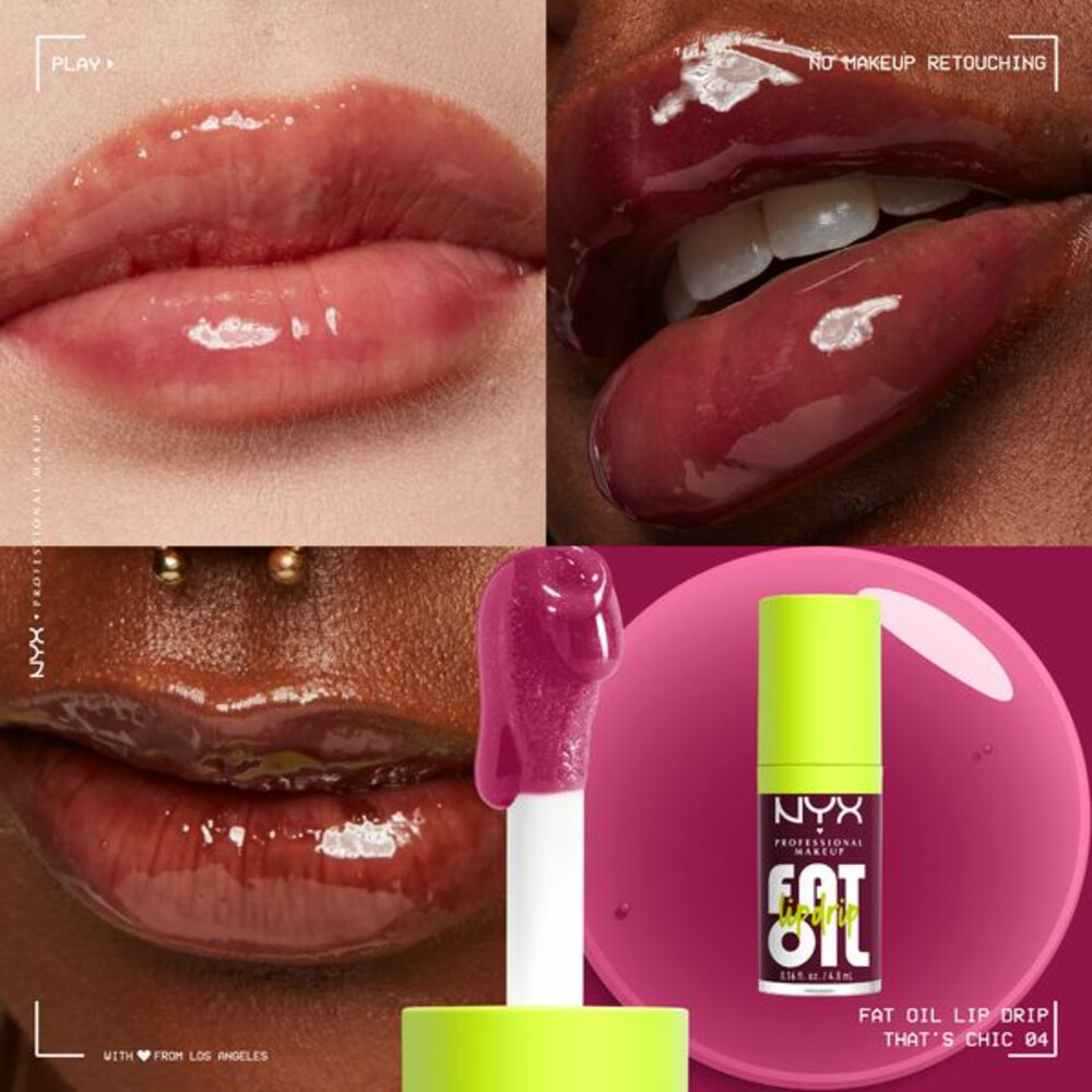 NYX Fat Oil Lip Drip Lipgloss Thats Chic4.8 ml
