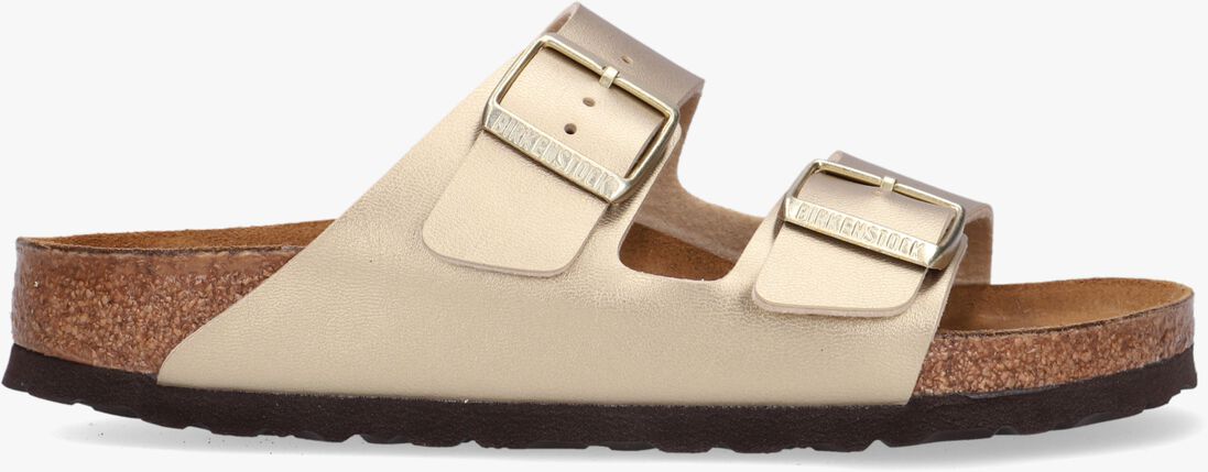BIRKENSTOCK gouden birkenstock slippers arizona dames
