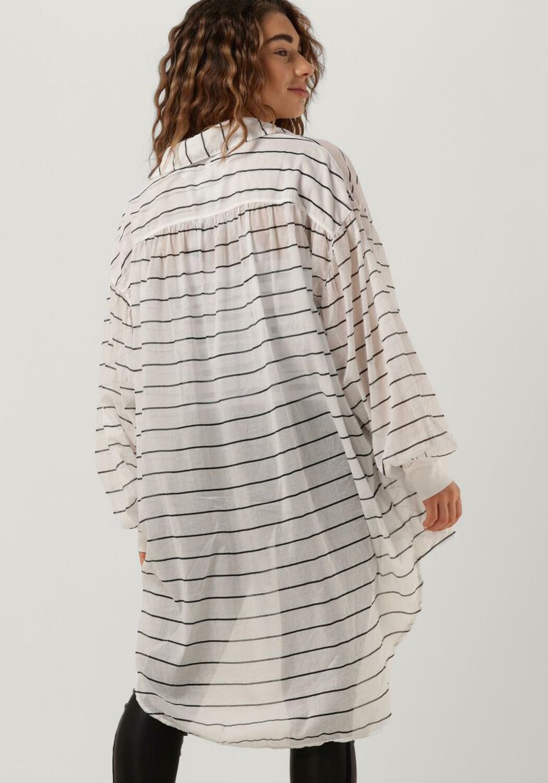 10DAYS ecru 10days blouse oversized blouse stripe