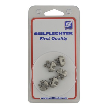 Staaldraadklemmen 3mm 5 stuks