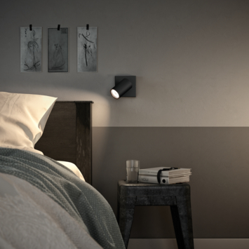 Philips opbouwspot Kosipo zwart