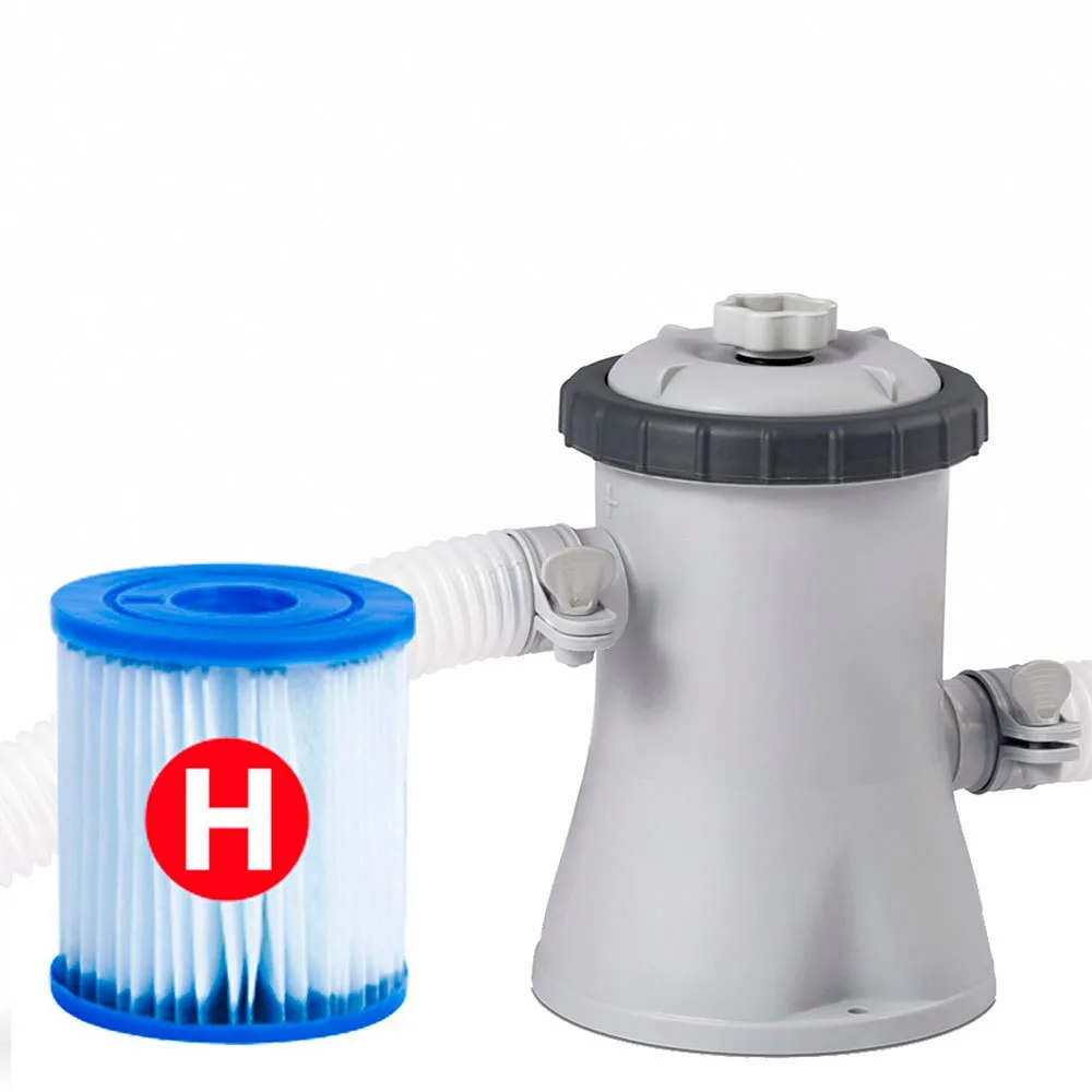 Intex Metal Frame Round Filter Pool