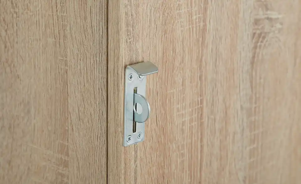 Kleiderschrank Multischrank-System 45 cm Eiche sägerau (Nachbildung)