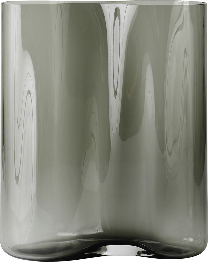 Audo Copenhagen Aer Vase, 33, Smoke Smoked