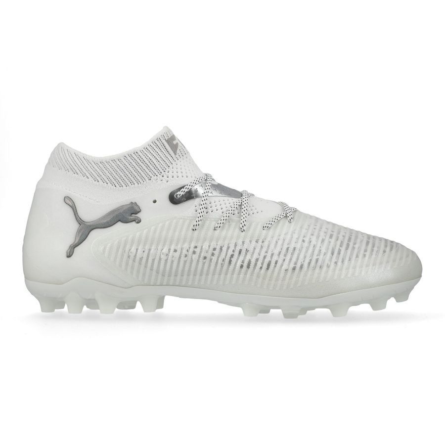 PUMA Future 8 Ultimate MG White Pack - Blanc/Argenté