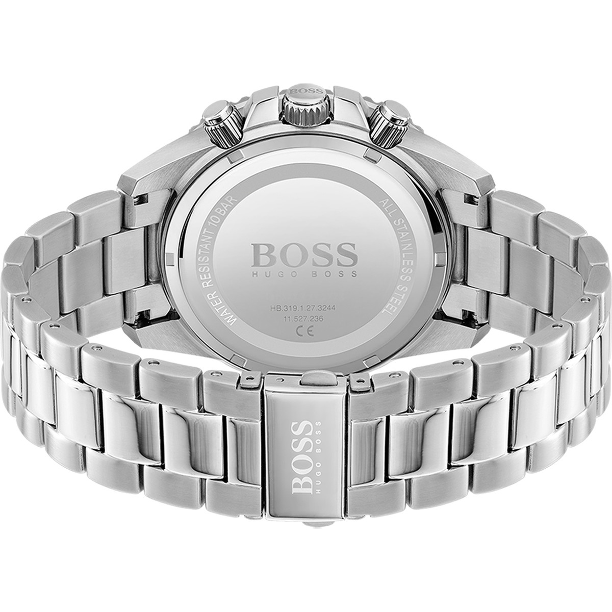 Montre Boss homme chronographe acier