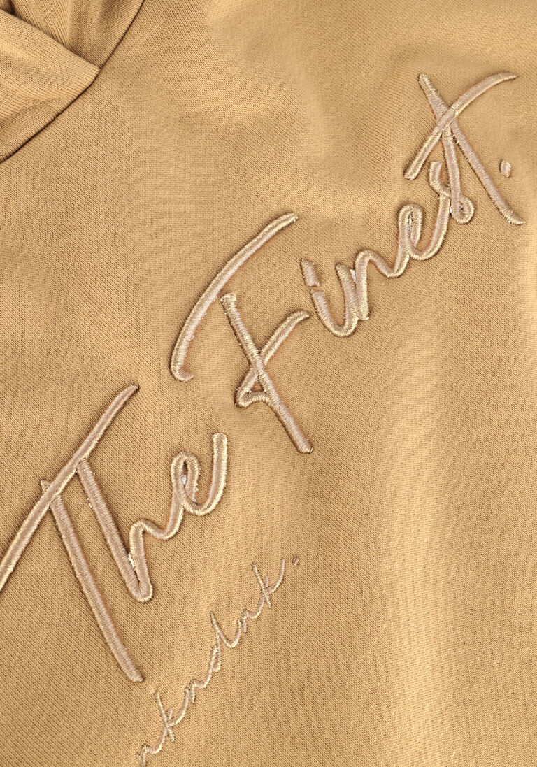 NIK & NIK beige nik & nik trui finest hoodie