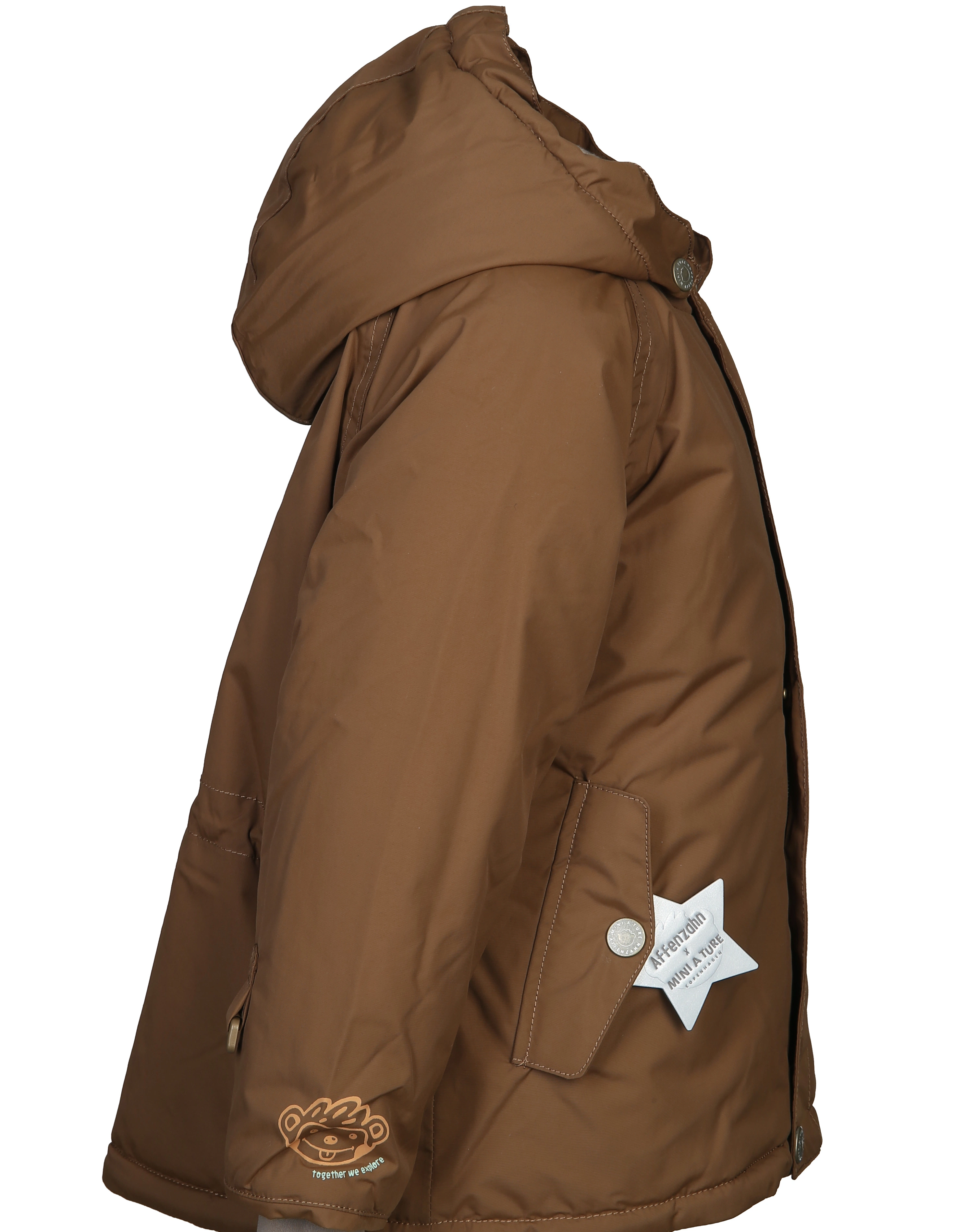 Winterjacke AFFENZAHN MATARIA in wood