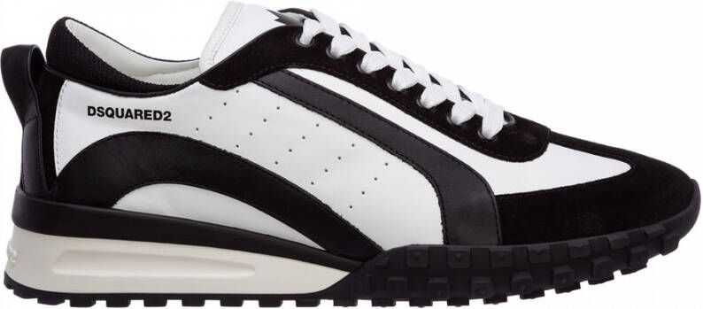 Dsquared2 Leather.4 Sneakers: Upgrade je sneaker game Meerkleurig