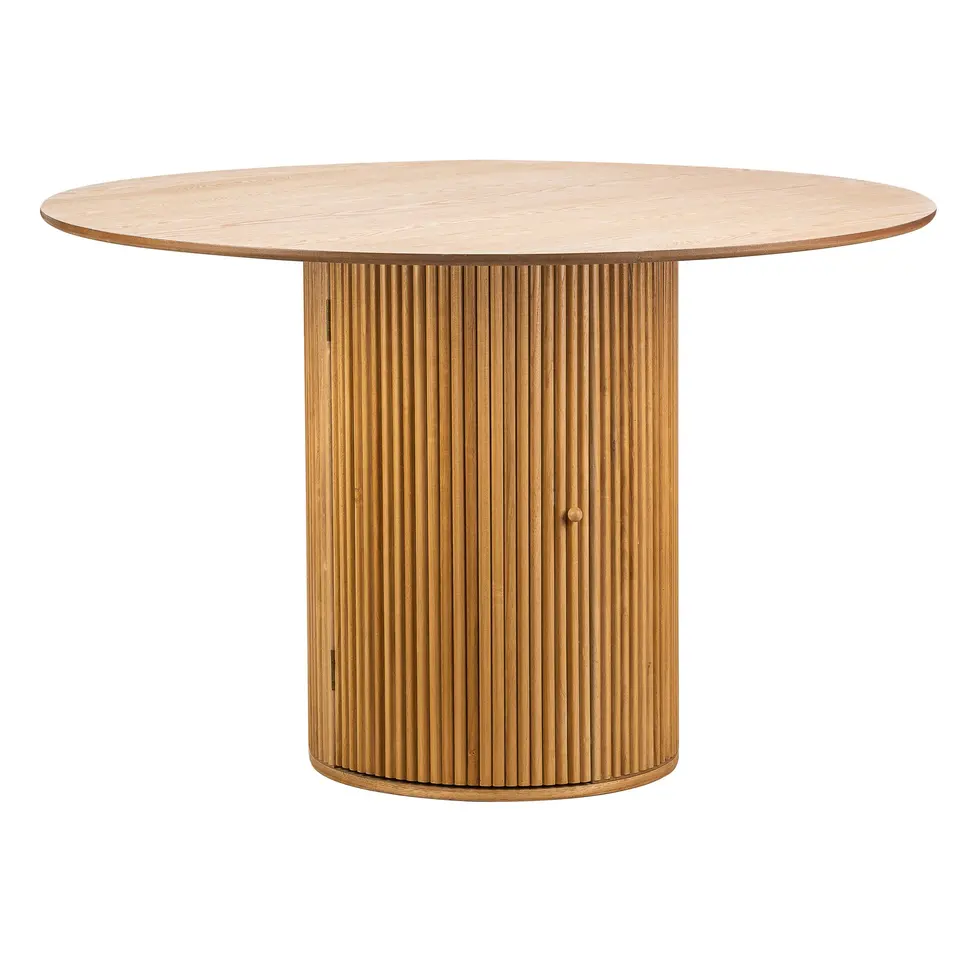 Eettafel voor 6 personen van massief grenen D120