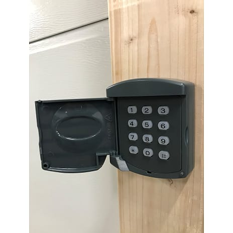 Trådløst kodetastatur til portåbner
