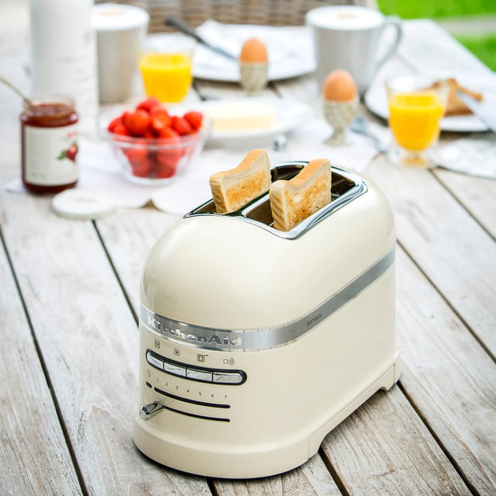 Grille pain 2 tranches artisan crème Kitchenaid