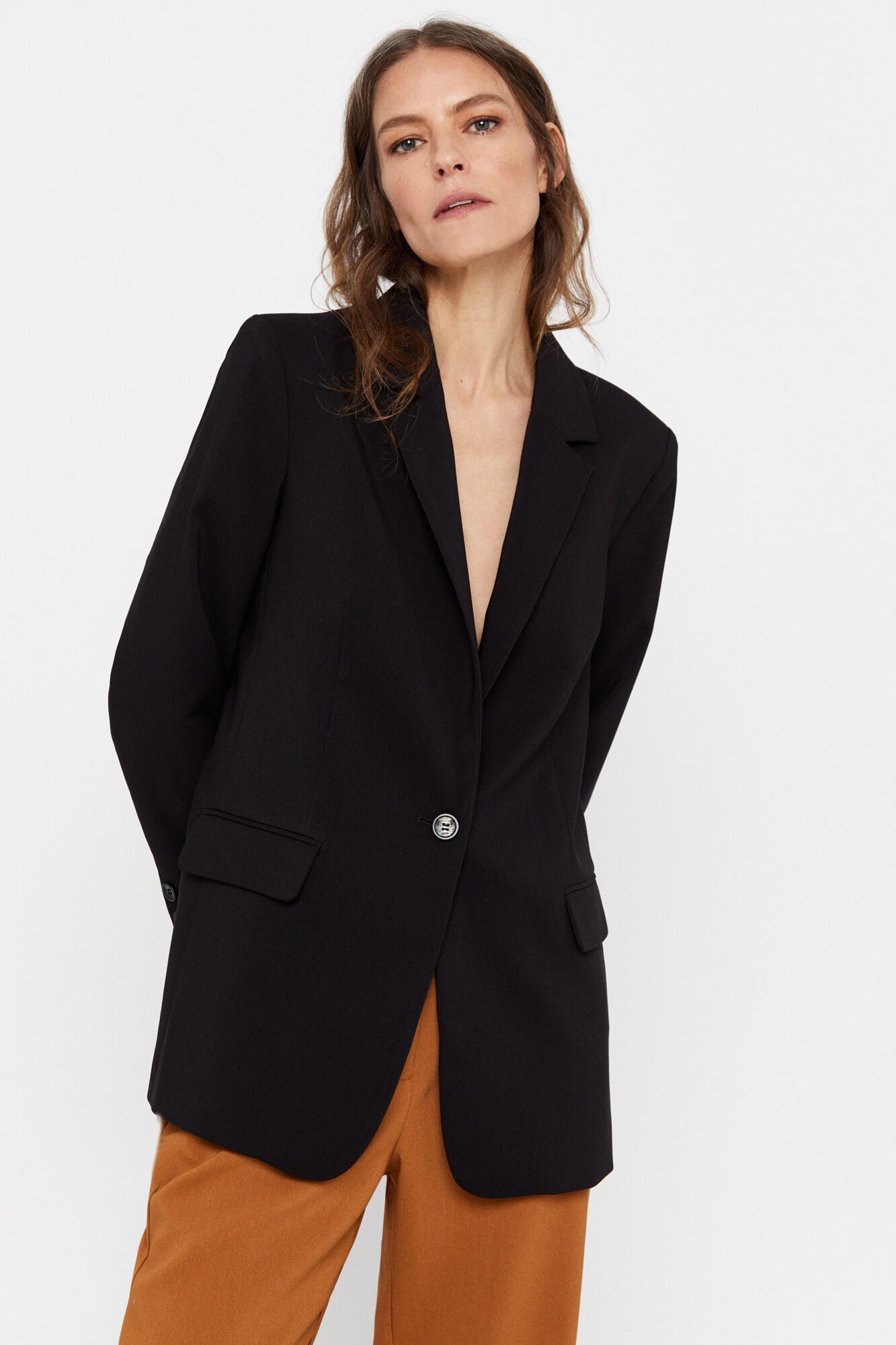 Blazer oversized - Preto