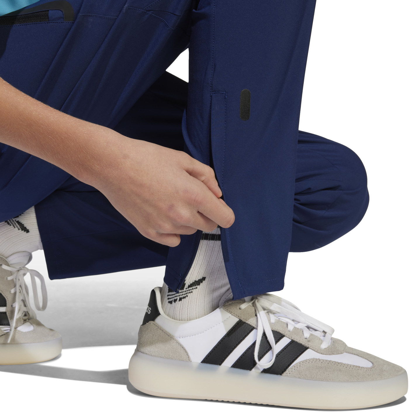 Adidas Tiro 25 Vis Tech Competition Trainingsbroek Kids Donkerblauw Zwart