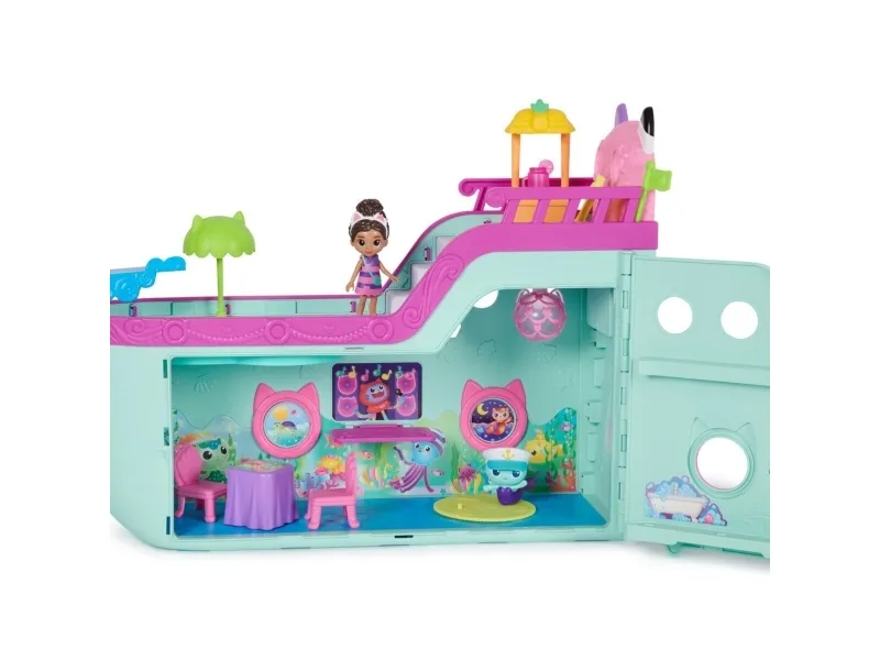 Gabby's Dollhouse Cat-Tastic Cruise Ship