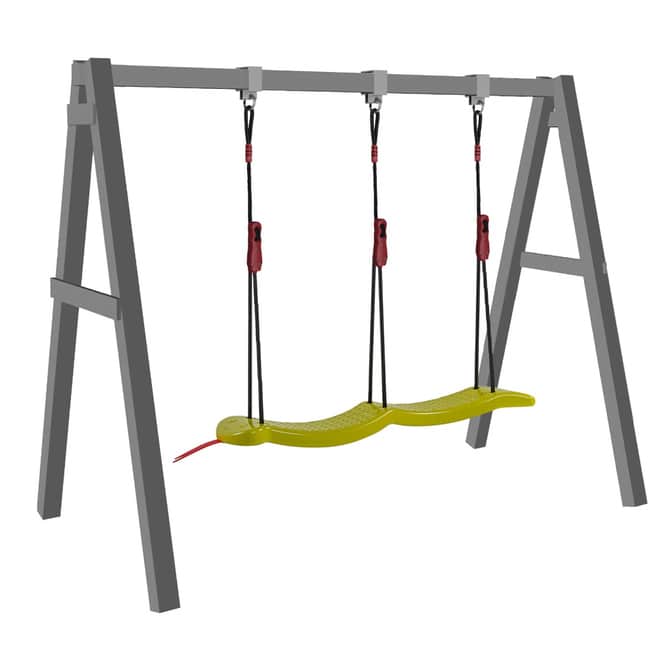 BIG - Snake-Swing - Doppelschaukel - grün