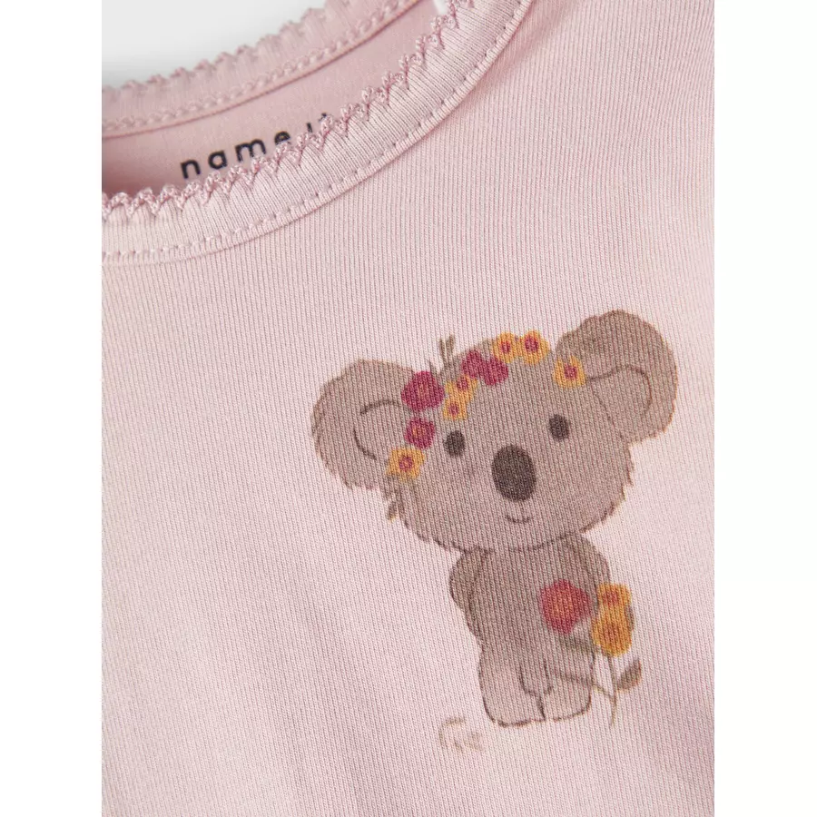 name it Langarmshirt Nbftina Violet Ice