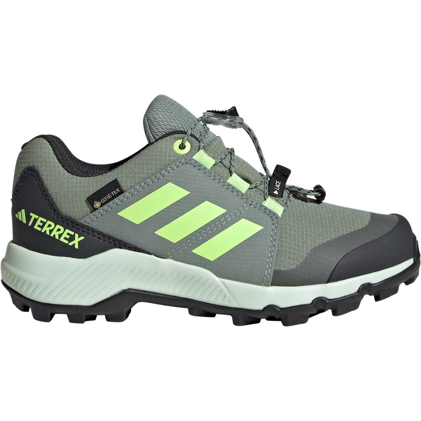 adidas TERREX Terrex GORE-TEX® Wanderschuhe Kinder silver green