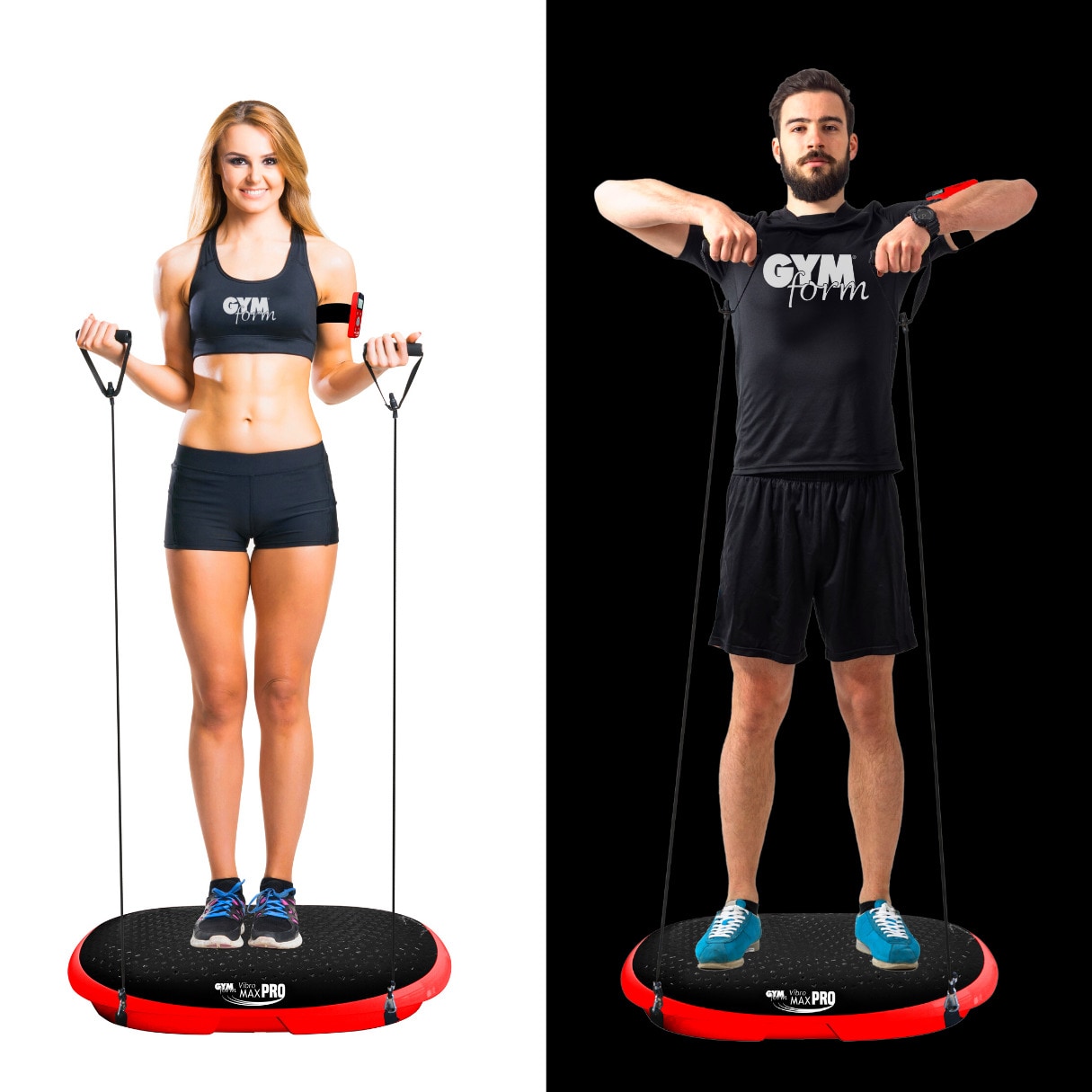 Gymform® Vibrationsplatte 3d Fitness Ganzkörper VibroMax Pro