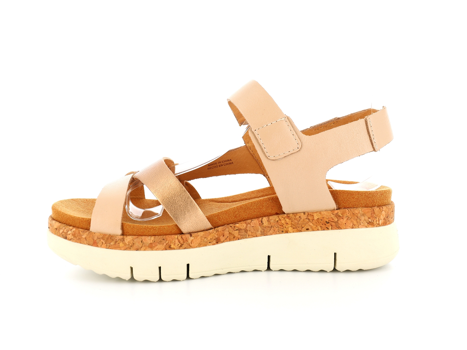 Pikolinos-PALMA W4N 0968C1 Cuir Beige Or
